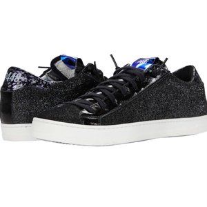 P448 John-W BLK/PAT, Size 36